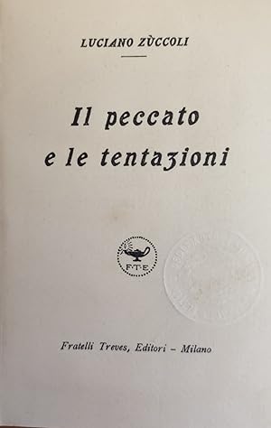 IL PECCATO E LE TENTAZIONI