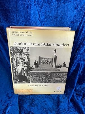 Imagen del vendedor de Denkmler im 19. Jahrhundert. Deutung und Kritik. Deutung und Kritik. a la venta por Antiquariat Jochen Mohr -Books and Mohr-