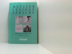 Bild des Verkufers fr Metzler Lexikon Sprache hrsg. von Helmut Glck zum Verkauf von Book Broker