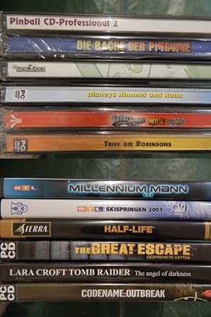Sammlung von 12 CD / PC-ROM / DVD zum Thema: Computerspiele