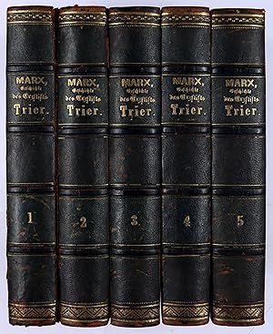 Bild des Verkufers fr Geschichte des Erzstifts Trier d.i. der Stadt Trier & des Trier. Landes, als Churfrstenthum und als Erzdicese, von den ltesten Zeiten bis zum Jahre 1816. zum Verkauf von Antiquariat Peter Fritzen