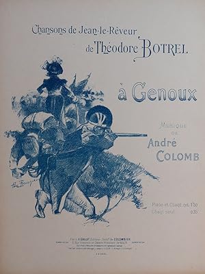 Seller image for COLOMB Andr A Genoux Chant Piano for sale by partitions-anciennes