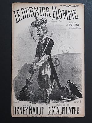 Seller image for Le Dernier Homme Butscha G. Malfilatre Chant XIXe for sale by partitions-anciennes