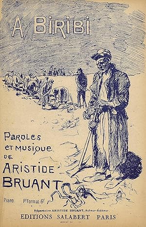 Image du vendeur pour Partition de "A Biribi", chanson cre par Aristide Bruant mis en vente par Bouquinerie "Rue du Bac"