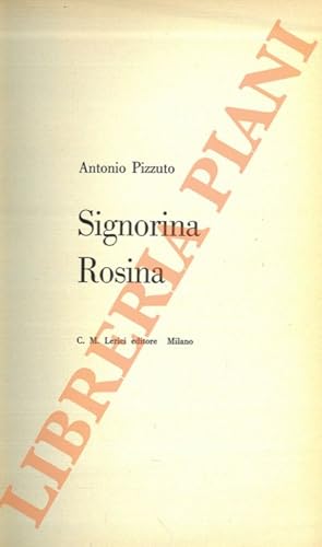 Bild des Verkufers fr Signora Rosina. zum Verkauf von Libreria Piani