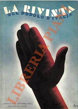 La rivista illustrata del popolo d'Italia. N. 10, 1932.