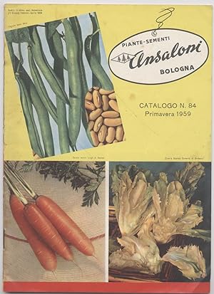 Ansaloni Catalogo piante-sementi 1959