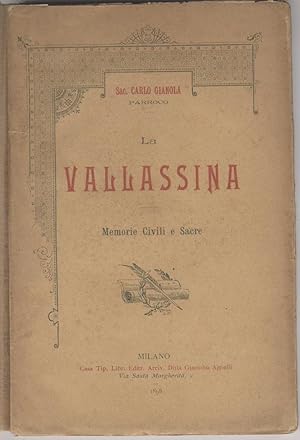 La Vallassina - Memorie civili e sacre