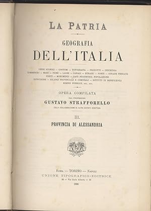 Provincia di Alessandria - La Patria Geografia dell'Italia