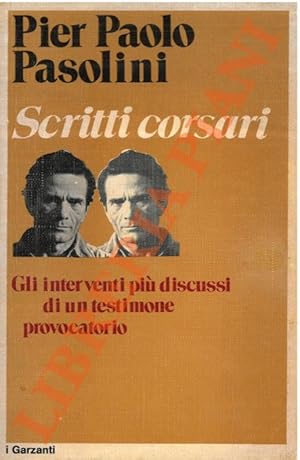 Seller image for Scritti corsari. for sale by Libreria Piani