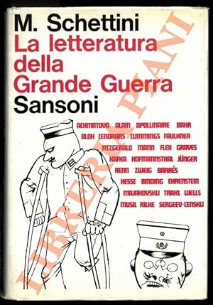 Seller image for La letteratura della Grande Guerra. for sale by Libreria Piani