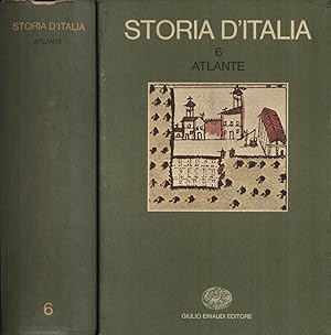 Seller image for Storia d' Italia Vol. VI Atlante for sale by Biblioteca di Babele