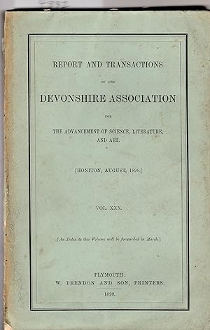 Reports and Transactions of the Devonshire Association.