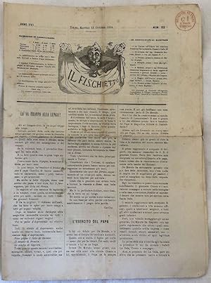 IL FISCHIETTO GIOVEDI 11 OTTOBRE 1864,