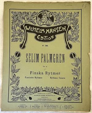 FINSKA RYTMER FINNISCHE RYTHMEN RYTHMES FINNOIS SKIZZER FUR PIANO OP. 31,