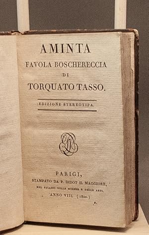 Aminta. Favola boschereccia.