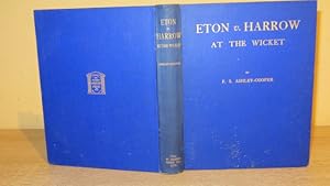 Imagen del vendedor de ETON V HARROW AT THE WICKET - WITH SOME BIOGRAPHICAL NOTED, POEMS AND GENEALOGICAL TABLES a la venta por Parrott Books