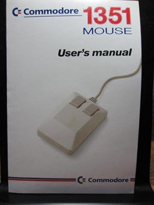 COMMODORE 1351 MOUSE - USER'S MANUAL