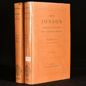 Bild des Verkufers fr Ben Jonson: The Man and His Work zum Verkauf von Rooke Books PBFA