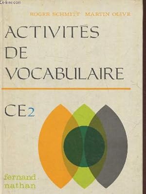 Immagine del venditore per Activits de vocabulaire CE2 venduto da Le-Livre