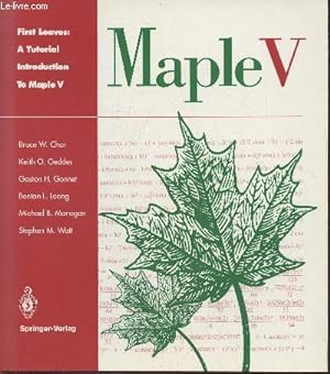 Seller image for Fist leaves: A tutorial to Maple V for sale by Le-Livre