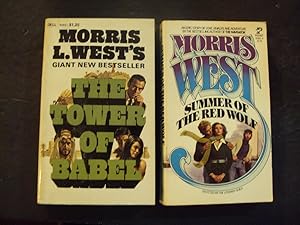 Imagen del vendedor de 2 Morris L. West PBs The Tower Of Babel; Summer Of The Red Wolf a la venta por Joseph M Zunno