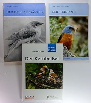 Konvolut "Die neue Brehm-Bücherei" - 3 Titel:Siegfried Krüger: Der Kernbeißer. 108 S. (Bd. 525) E...