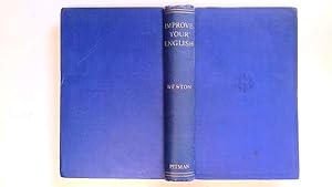 Imagen del vendedor de Improve Your English. A Practice Book in the Writing of English. a la venta por Goldstone Rare Books