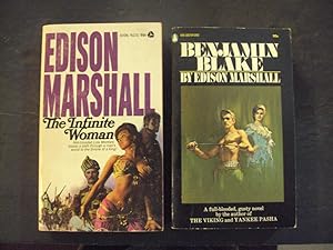 Seller image for 2 Edison Marshall PBs The Infinite Woman; Benjamin Blake for sale by Joseph M Zunno