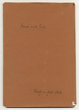 Bild des Verkufers fr Hand and Eye: An Anthology for Sacheverell Sitwell zum Verkauf von Between the Covers-Rare Books, Inc. ABAA