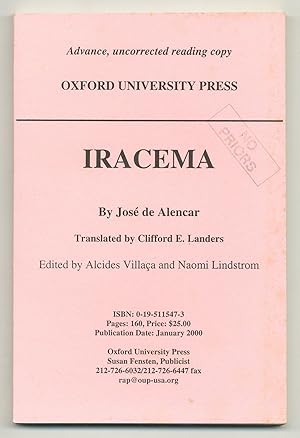 Seller image for Iracema for sale by Between the Covers-Rare Books, Inc. ABAA