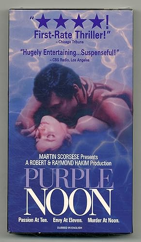 Seller image for [VHS Tape]: Purple Noon for sale by Between the Covers-Rare Books, Inc. ABAA