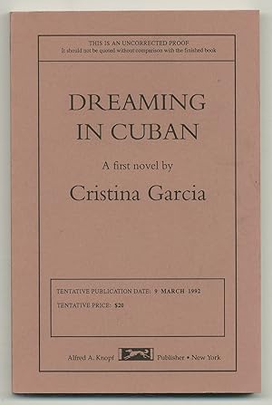 Bild des Verkufers fr Dreaming in Cuban zum Verkauf von Between the Covers-Rare Books, Inc. ABAA