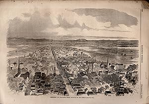 Seller image for ENGRAVING: "Frederick City, Maryland, While Occupied By the Rebels" .engravings from Harper's Weekly, September 27, 1862 for sale by Dorley House Books, Inc.