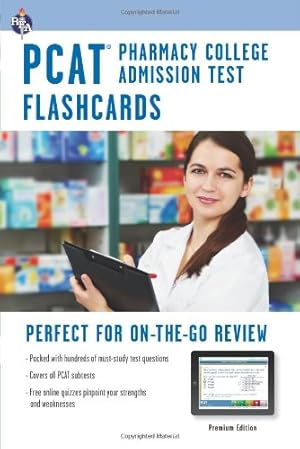 Seller image for PCAT (Pharmacy College Admission Test) Flashcard Book + Online (PCAT Test Preparation) for sale by Reliant Bookstore