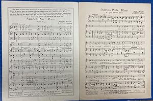 Seller image for SHEET MUSIC - PULLMAN PORTER BLUES - WORDS AND MUSIC BY CLIFFORD ULRICH AND BURTON HAMILTON. (COVER TITLE) for sale by BUCKINGHAM BOOKS, ABAA, ILAB, IOBA