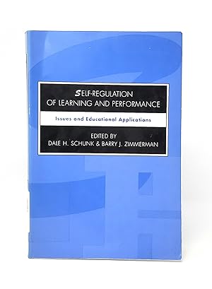 Image du vendeur pour Self-Regulation of Learning and Performance: Issues and Educational Applications mis en vente par Underground Books, ABAA