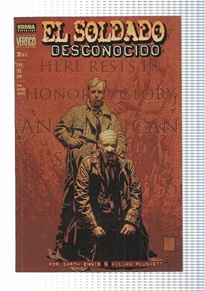 Coleccion Vertigo de Norma 63, Norma: El Soldado Desconocido num. 2 de 2 (1999). Garth Ennis y Pl...