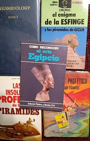 PYRAMIDOLOGY Book 1 + COMO RECONOCER EL ARTE EGIPCIO + EL ENIGMA DE LA ESFINGE Y LAS PIRÁMIDES DE...