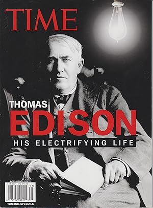 Bild des Verkufers fr Time - Thomas Edison - His Electrifying Life zum Verkauf von Robinson Street Books, IOBA