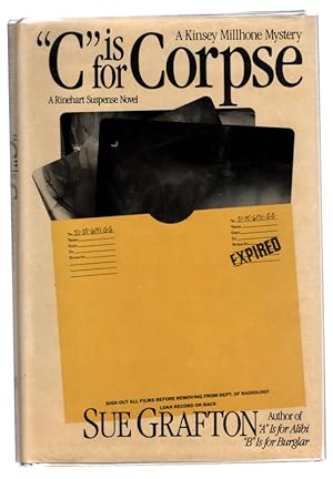 Bild des Verkufers fr "C" IS FOR CORPSE: A Kinsey Millhone Mystery by Sue Grafton. COLLECTIBLE X-LIBRARY HARDCOVER WITH JACKET. zum Verkauf von Once Read Books