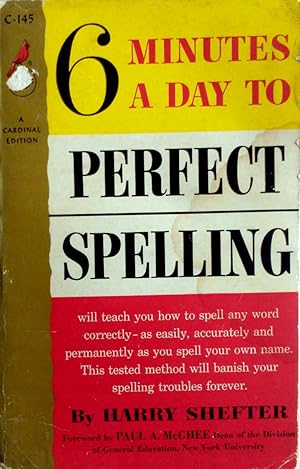 6 Minutes A Day To Perfect Spelling