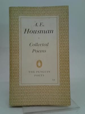 Seller image for A E Housman Collected Poems for sale by World of Rare Books