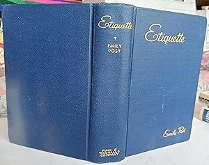 Etiquette: "The Blue Book of Social Usage"