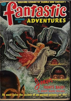 Seller image for FANTASTIC ADVENTURES: December, Dec. 1951 for sale by Books from the Crypt