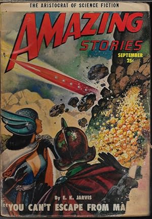 Image du vendeur pour AMAZING Stories: September, Sept. 1950 mis en vente par Books from the Crypt
