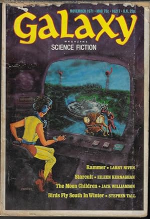 Imagen del vendedor de GALAXY Science Fiction: November, Nov. (- December, Dec.) 1971 a la venta por Books from the Crypt