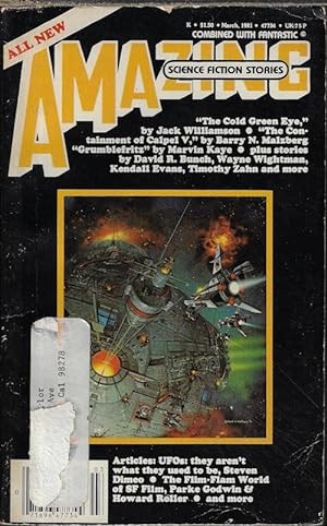 Seller image for AMAZING Science Fiction Stories: March, Mar. 1981 for sale by Books from the Crypt