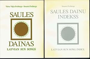 Saules Dainas Latvian Sun Songs + Saules Dainu Indekss Latvian Sun Song Index