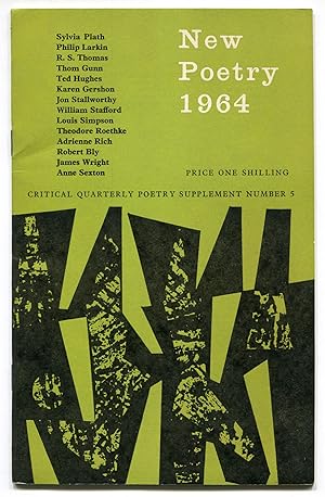 Image du vendeur pour New Poetry 1964: Critical Quarterly Poetry Supplement Number 5 mis en vente par Between the Covers-Rare Books, Inc. ABAA